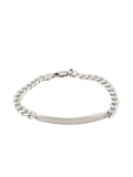 Pansararmband Silver Graverbar 5mm 18cm