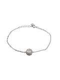 Silverarmband Med Stenar