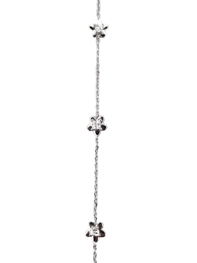 Silverarmband Med Sten