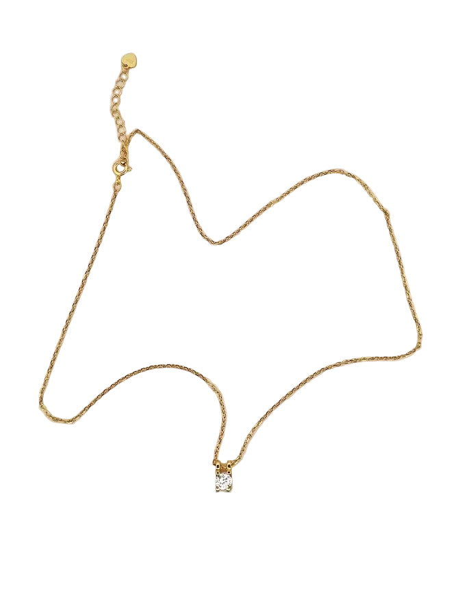 Halsband Förgyllt Silver