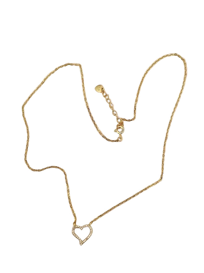 Halsband Förgyllt Silver