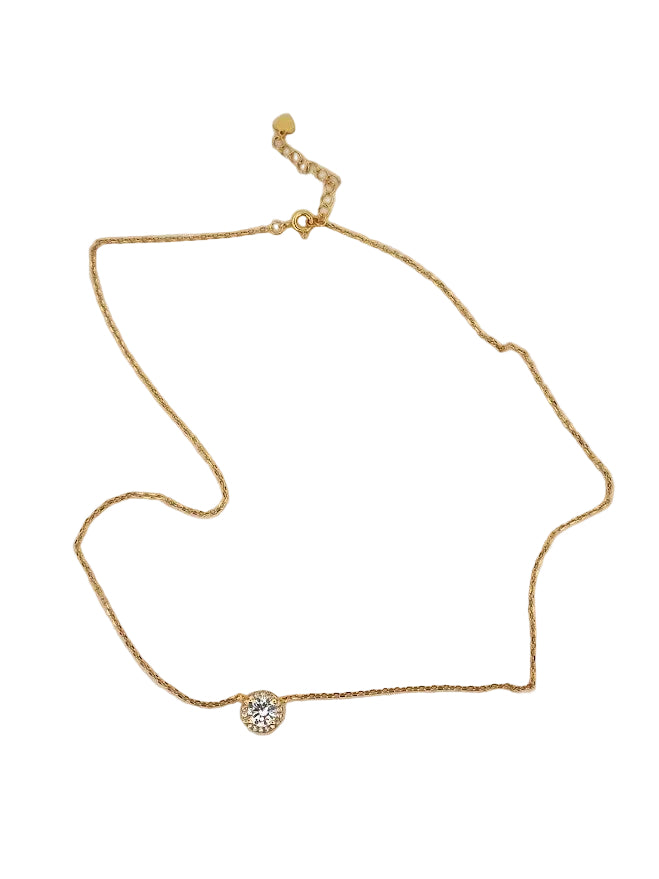 Halsband Förgyllt Silver