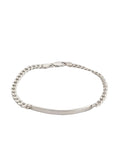 Pansararmband i Silver Graverbar 4,5mm 20cm
