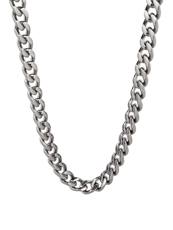 Pansarkedja Halsband i Stål 55cm,75cm