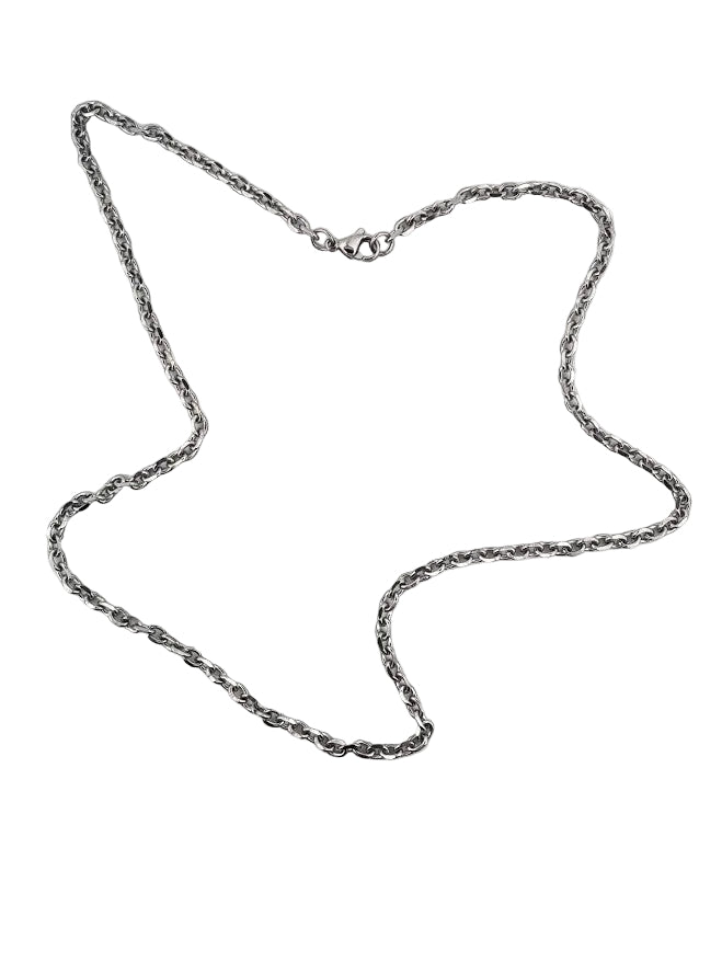 Ankarlänk Halsband i Stål 50cm