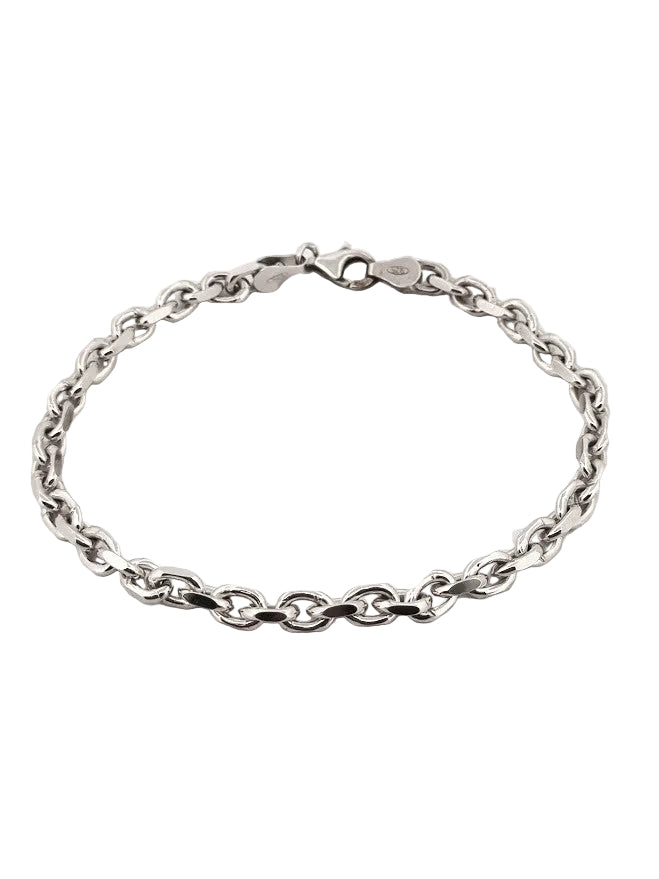 Ankarlänk Silverarmband 21cm