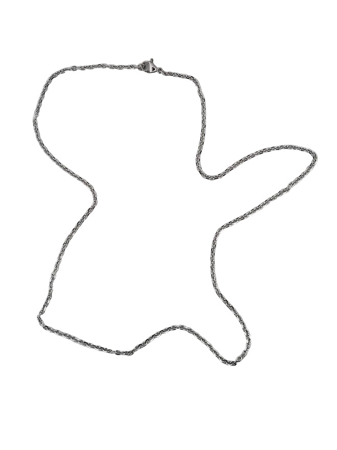 Ankarlänk Halsband i Stål 50cm