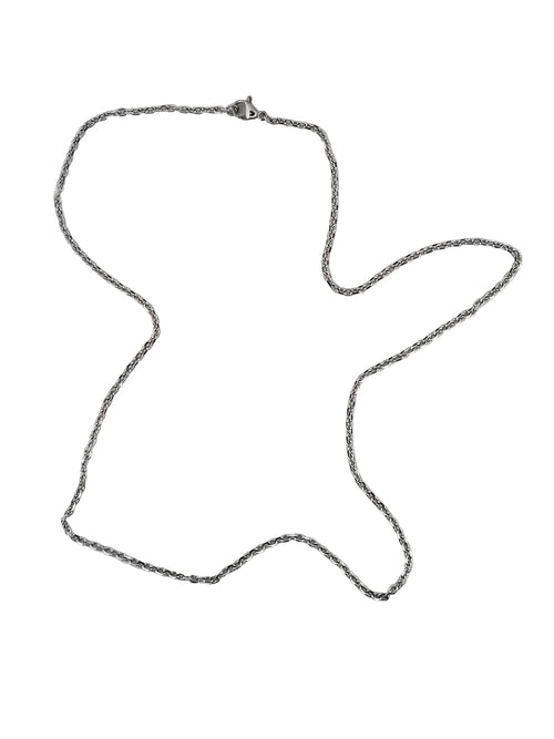 Ankarlänk Halsband i Stål 50cm
