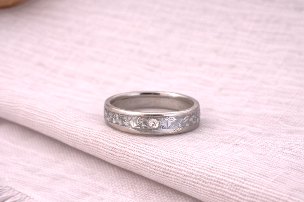 Rose - 14K Vitguld