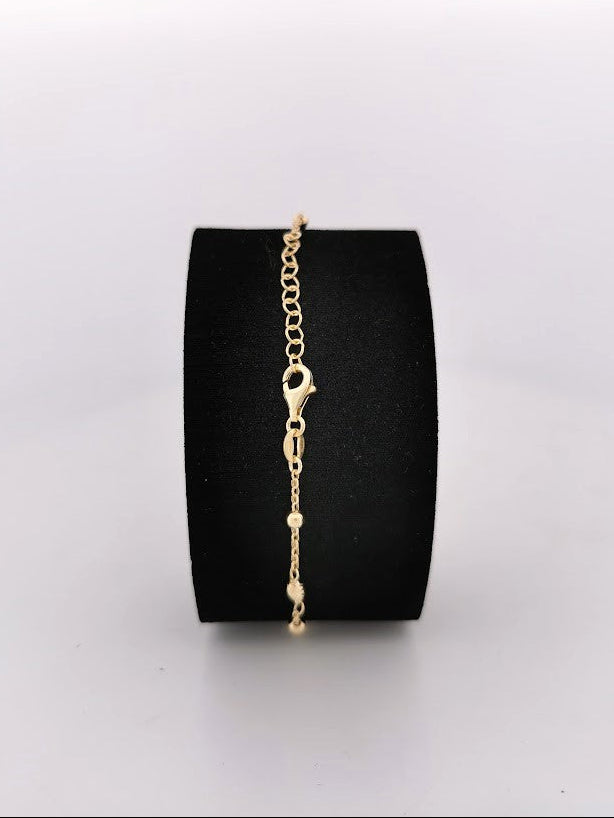 Guldigt Kularmband I Silver