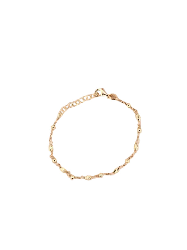 Guldigt Kularmband I Silver