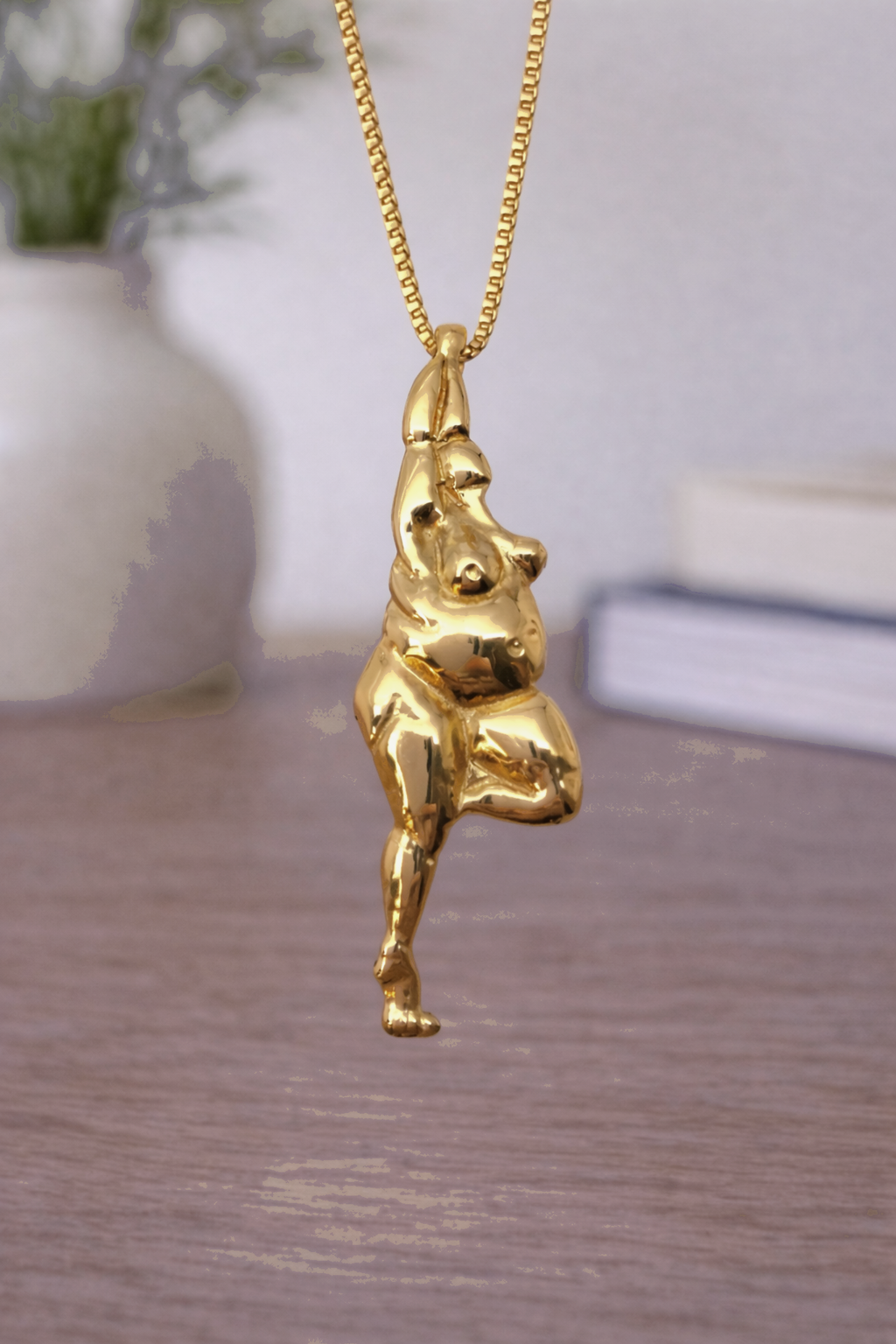 Dam Hänge 18K Guld